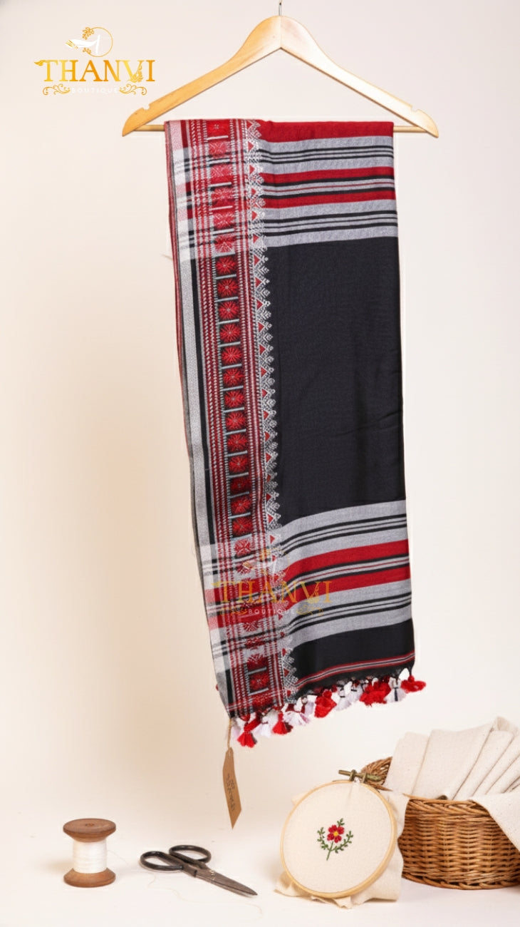 G/J Temple Border Saree