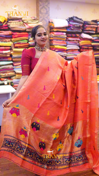 Linen Matka Tissue Saree