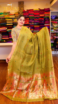 Linen Matka Saree
