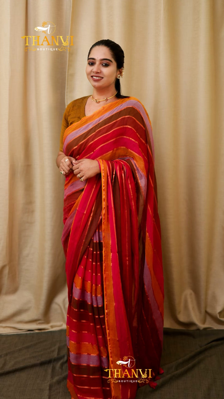 Popstick Stripes Saree