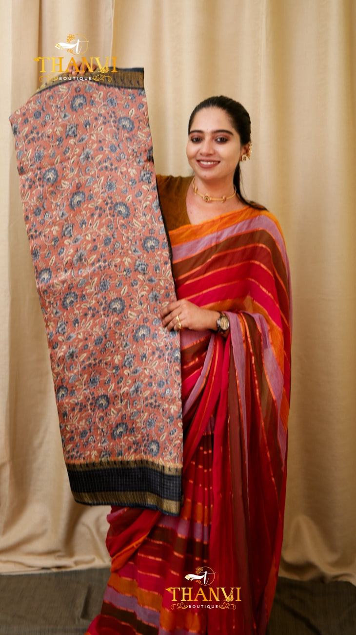 Mysore Crepe Saree