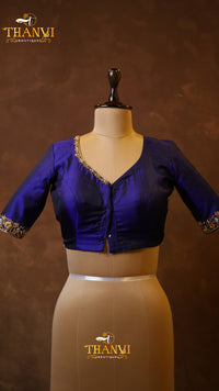 Keyhole Aari Work Blouse
