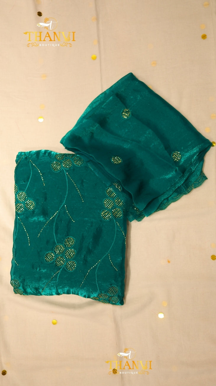 Premium Satin Saree