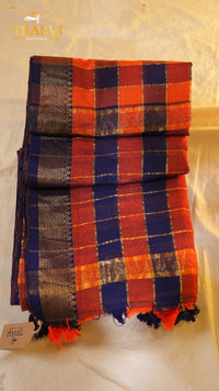 Kanchi Checks Saree