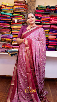 Mysore Crepe saree
