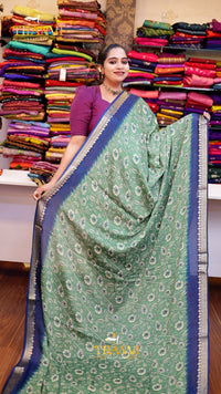 Mysore Crepe saree