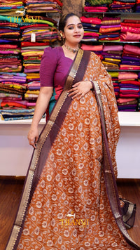 Mysore Crepe saree