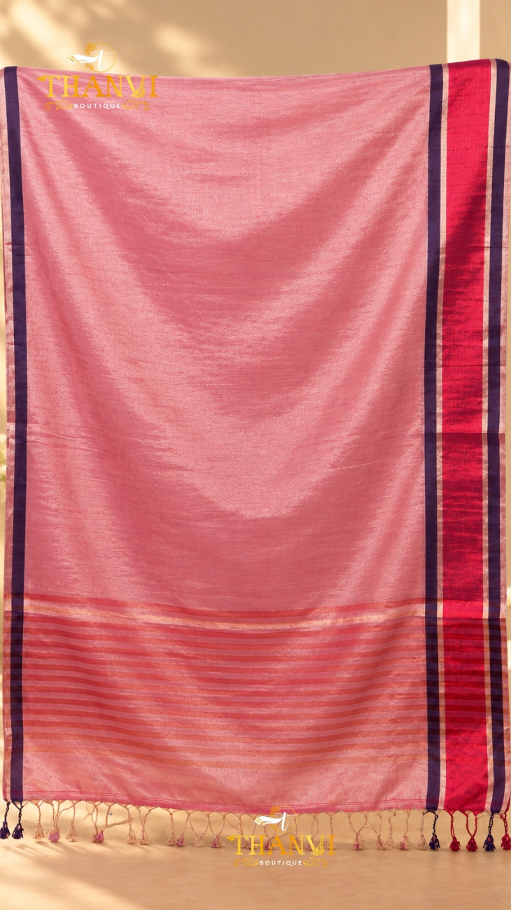 Tissue Linen Saree