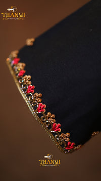 Royal Embellished Neck Blouse