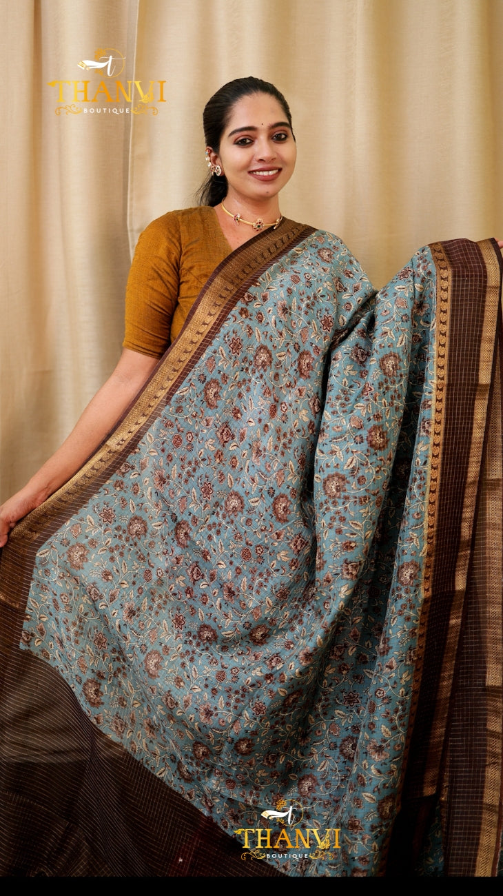 Mysore Crepe Saree