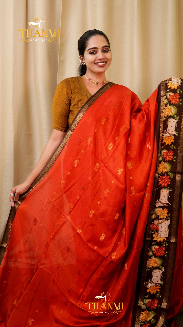 Mashru Silk Saree