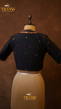 Royal Embellished Neck Blouse