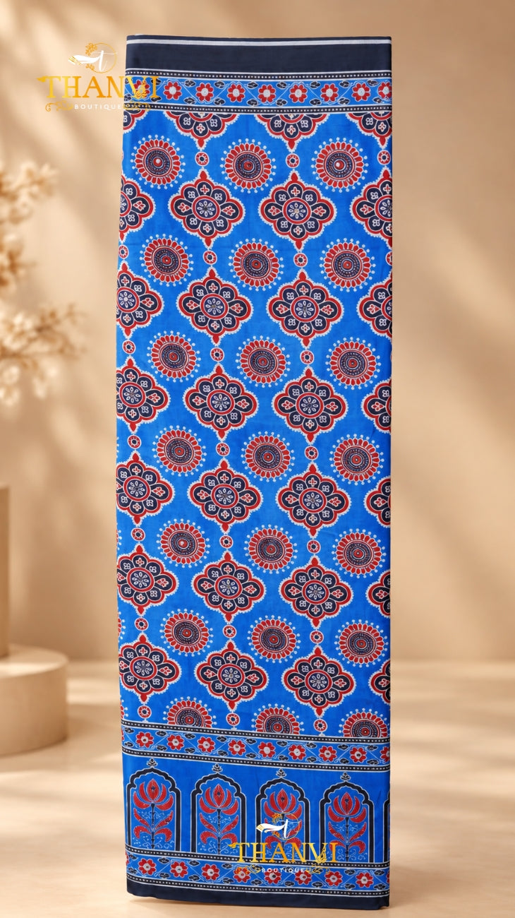 Modal Mirror silk saree