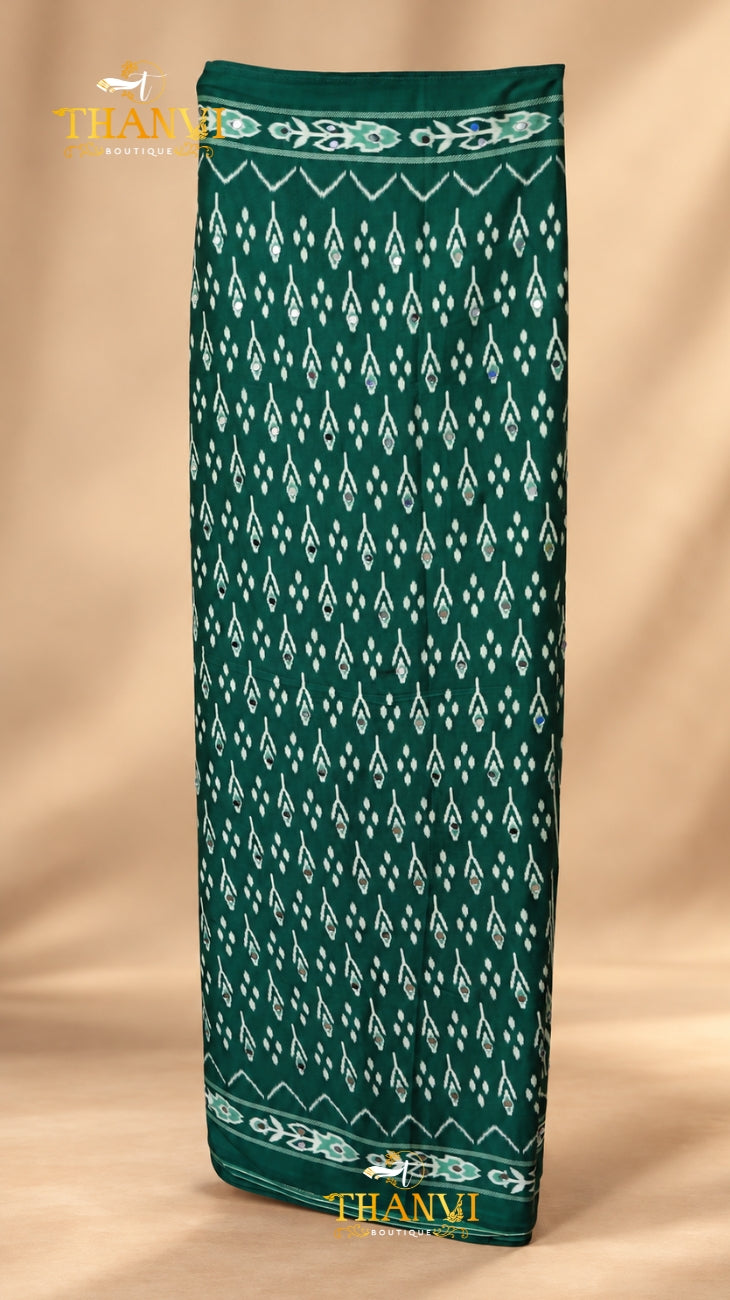 Modal Mirror silk saree