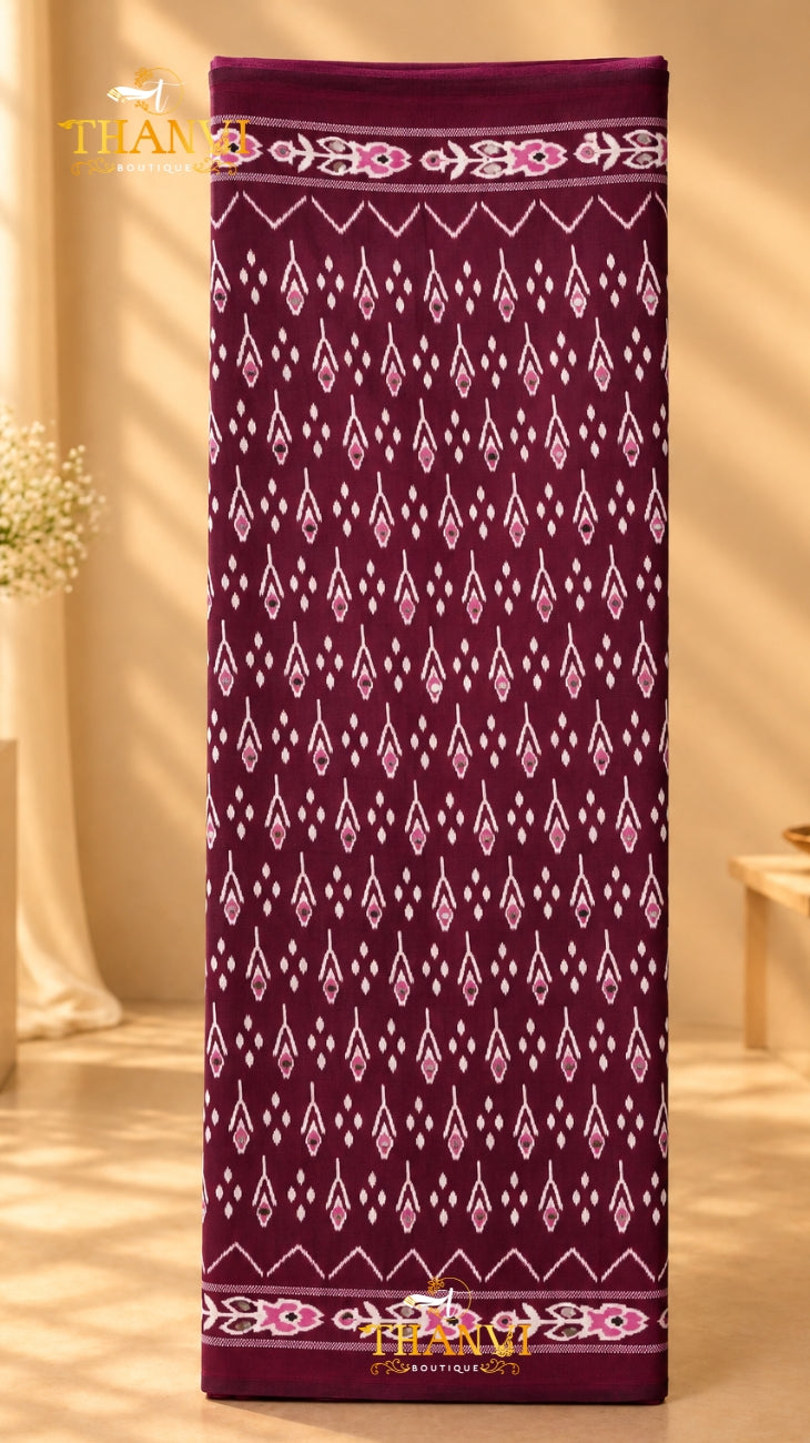 Modal Mirror silk saree