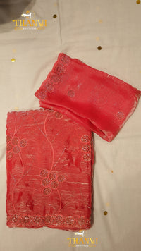 Premium Satin Saree