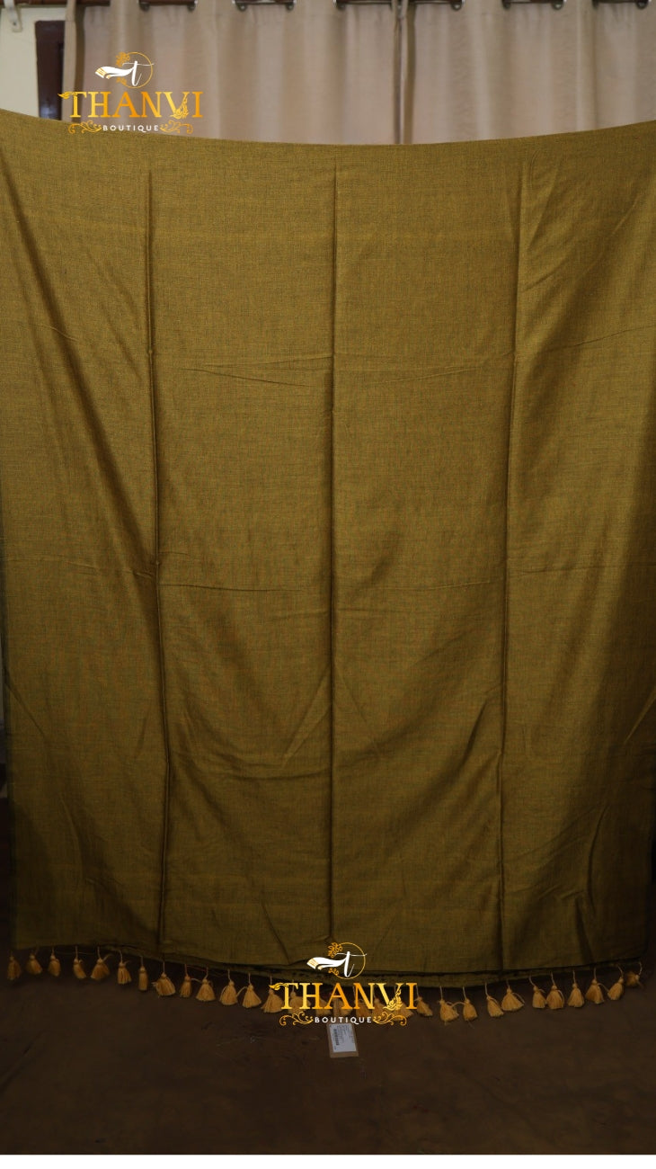Mulberry Cotton Saree