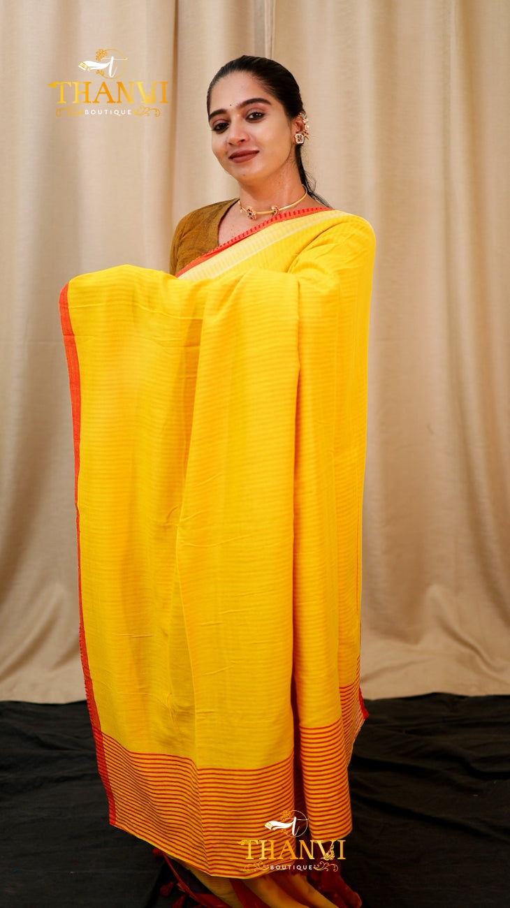 Acrylic Cotton Saree
