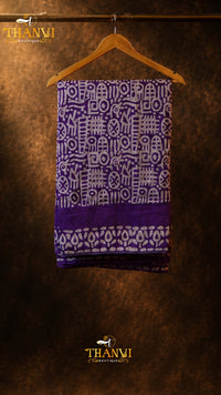Tribal Charm Modal Cotton Saree