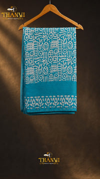 Tribal Charm Modal Cotton Saree
