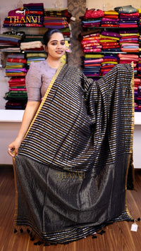 Metallic Stripes Mulberry