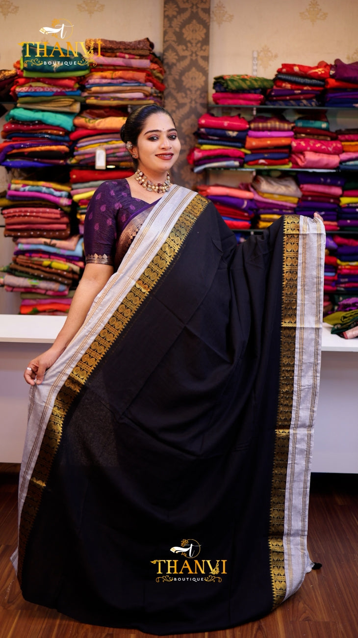 Jacquard Cotton Saree