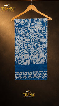 Tribal Charm Modal Cotton Saree