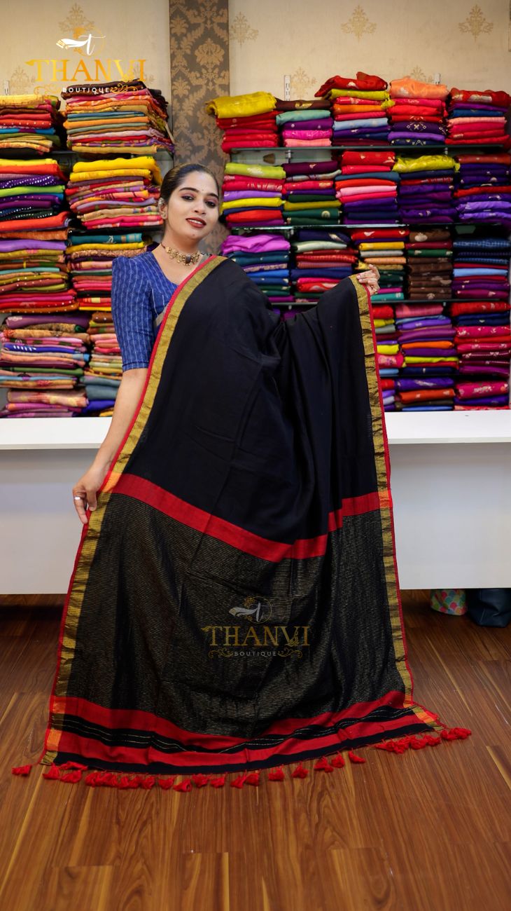 Acrylic Cotton Saree