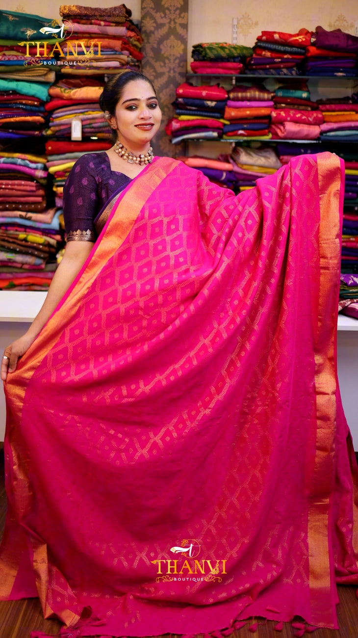 Tissue Jacquard Print