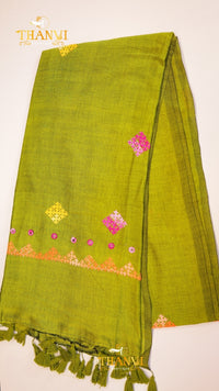 Applique Embroidery Saree