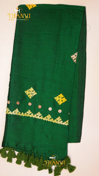 Applique Embroidery Saree
