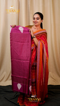 Modal Cotton Saree