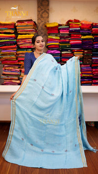 Mashru Linen Saree