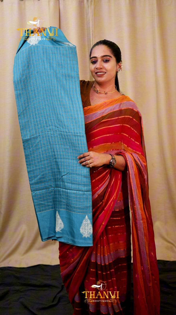 Modal Cotton Saree