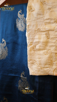 Semi  Mulberry Silk Saree