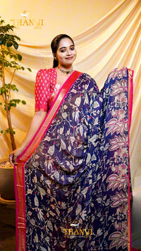 Mysore Crepe Silk Saree