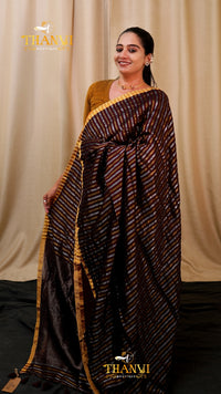 Metallic Stripes Mulberry