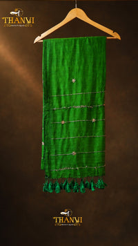 Customised Beads Work Saree
