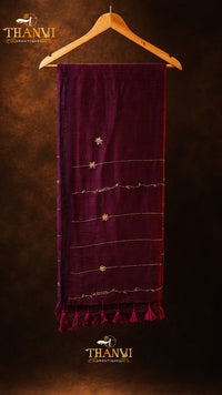 Customised Beads Work Saree