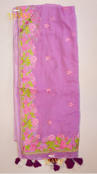 Chikankari Embroidery Modal Cotton