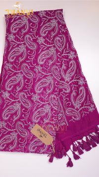 Chikankari Embroidery Modal Cotton