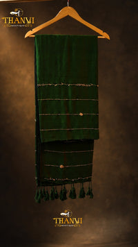 Customised Beads Work Saree