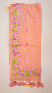 Chikankari Embroidery Modal Cotton