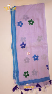 Floral Cotton Saree