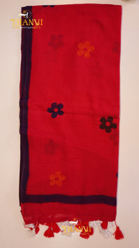 Floral Cotton Saree