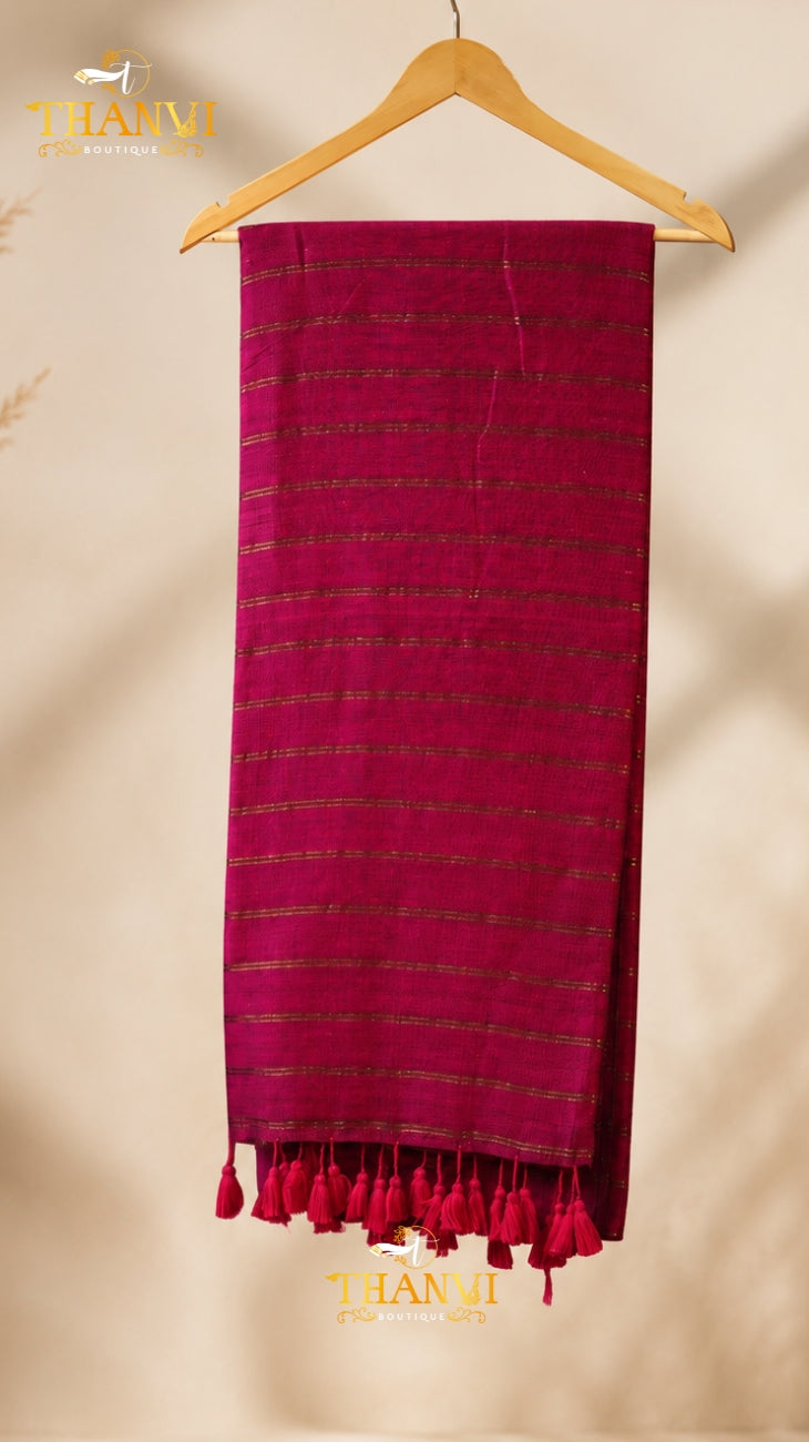 Cotton By Golden Stripes