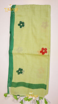 Floral Cotton Saree