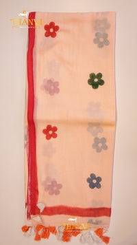 Floral Cotton Saree