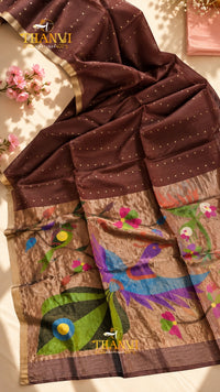 Premium Sequence Matka Saree