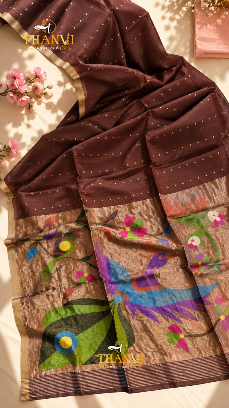 Premium Sequence Matka Saree